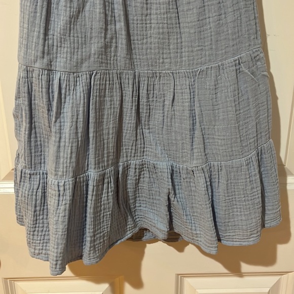 Blue Ruffle dress - Picture 3 of 6